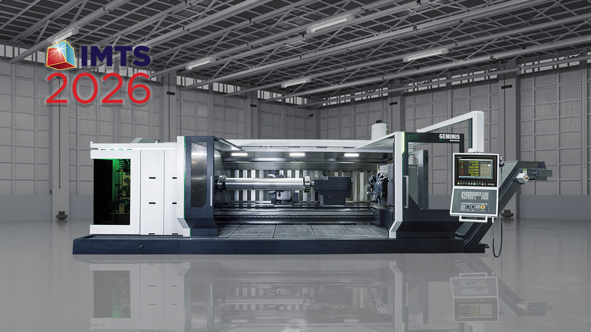 Geminis GT5i Large-Capacity Flatbed CNC Lathe