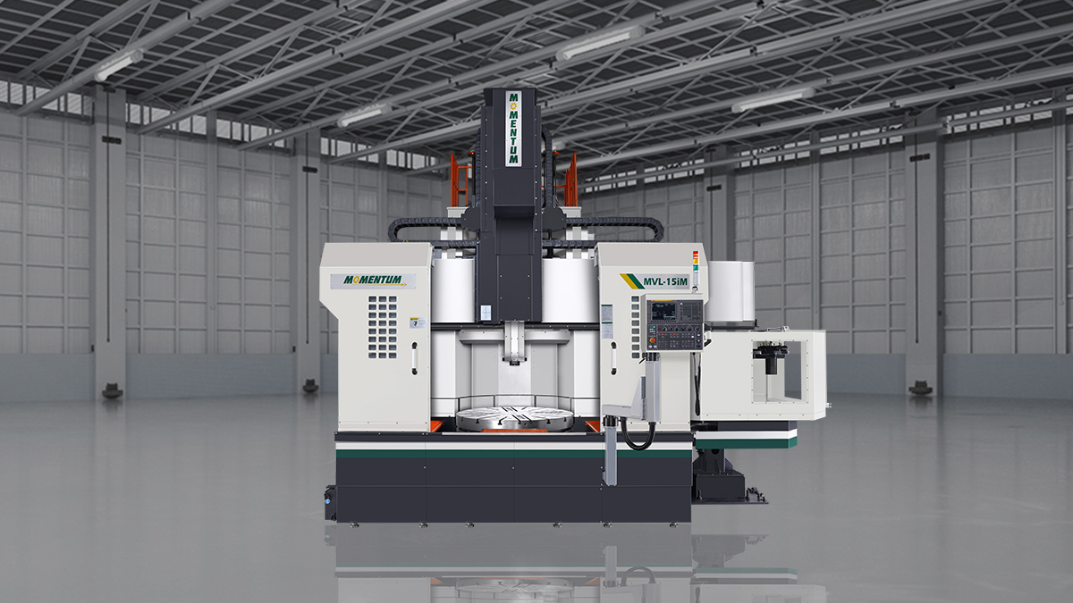 Momentum MVL-15iM vertical turning lathe, VTL, with milling capabilities for done-in-one machining of large diameter parts