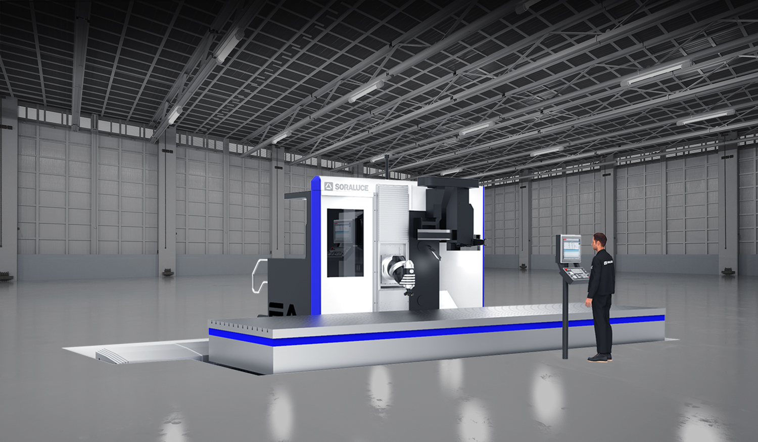 Showroom_Soraluce_FA_Stock Soraluce FA60 Floor Type Milling / Boring Machine